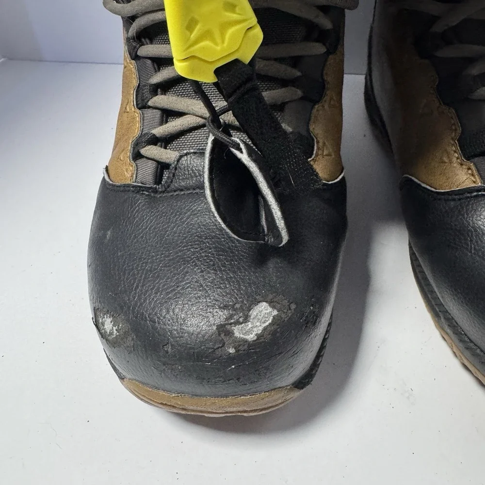Rome SDS Libertine Snowboard Boots Mens US 8.5 Black Brown Vibram Ultralon F.I.T
